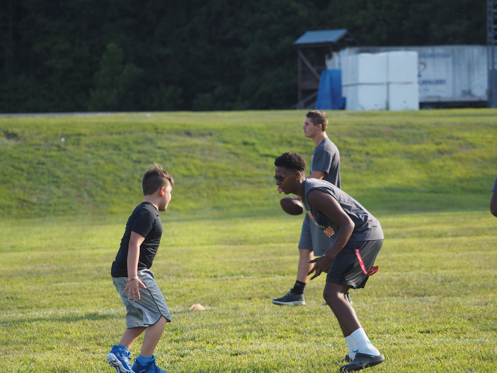 Bassett football camp